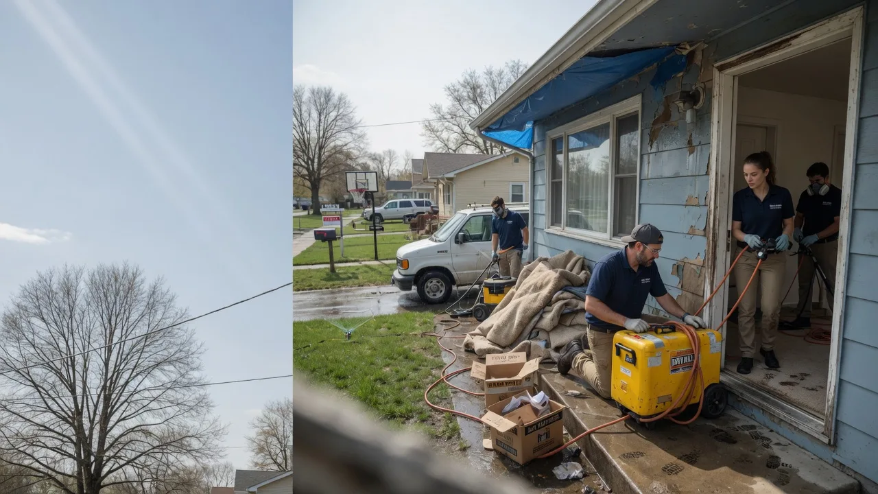 Basement Flood Cleanup in Cave City, KY near me